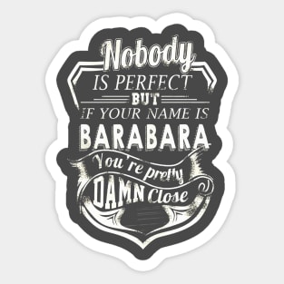 BARABARA BEER Sticker